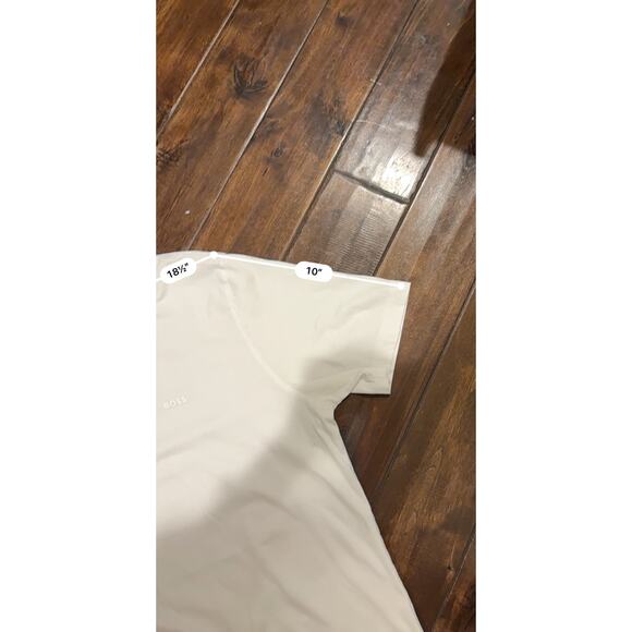 BOSS Hugo Boss Mens Minimal Logo Tee (White) - Picture 11 of 12